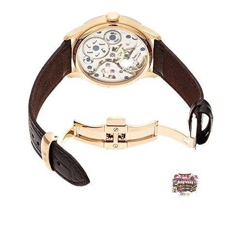 TISSOT Chemin des Tourelles Skeleton Leather Watch T0994053641800 Men’s Skeleton