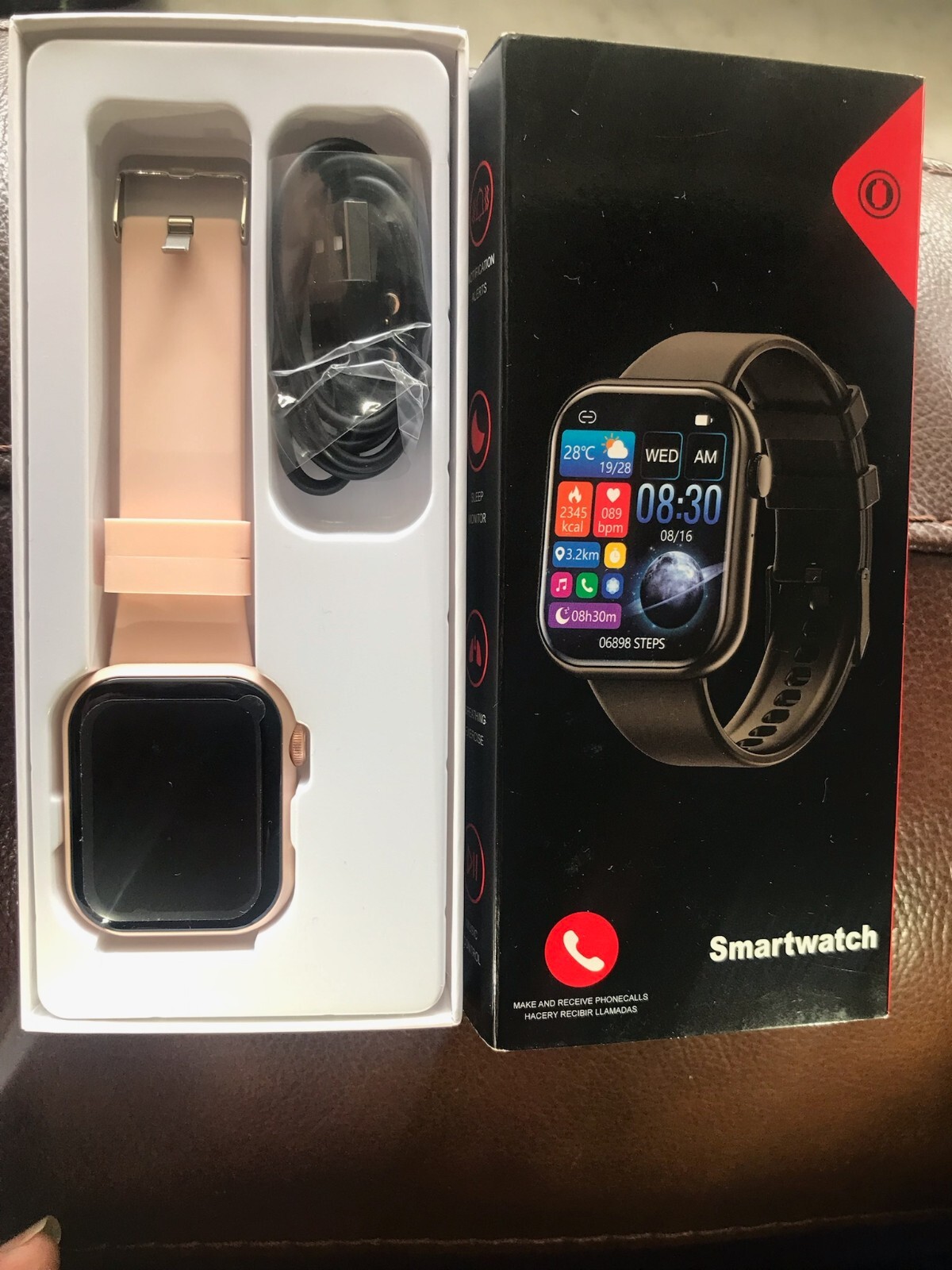 Wearables SmartWatch- Pink