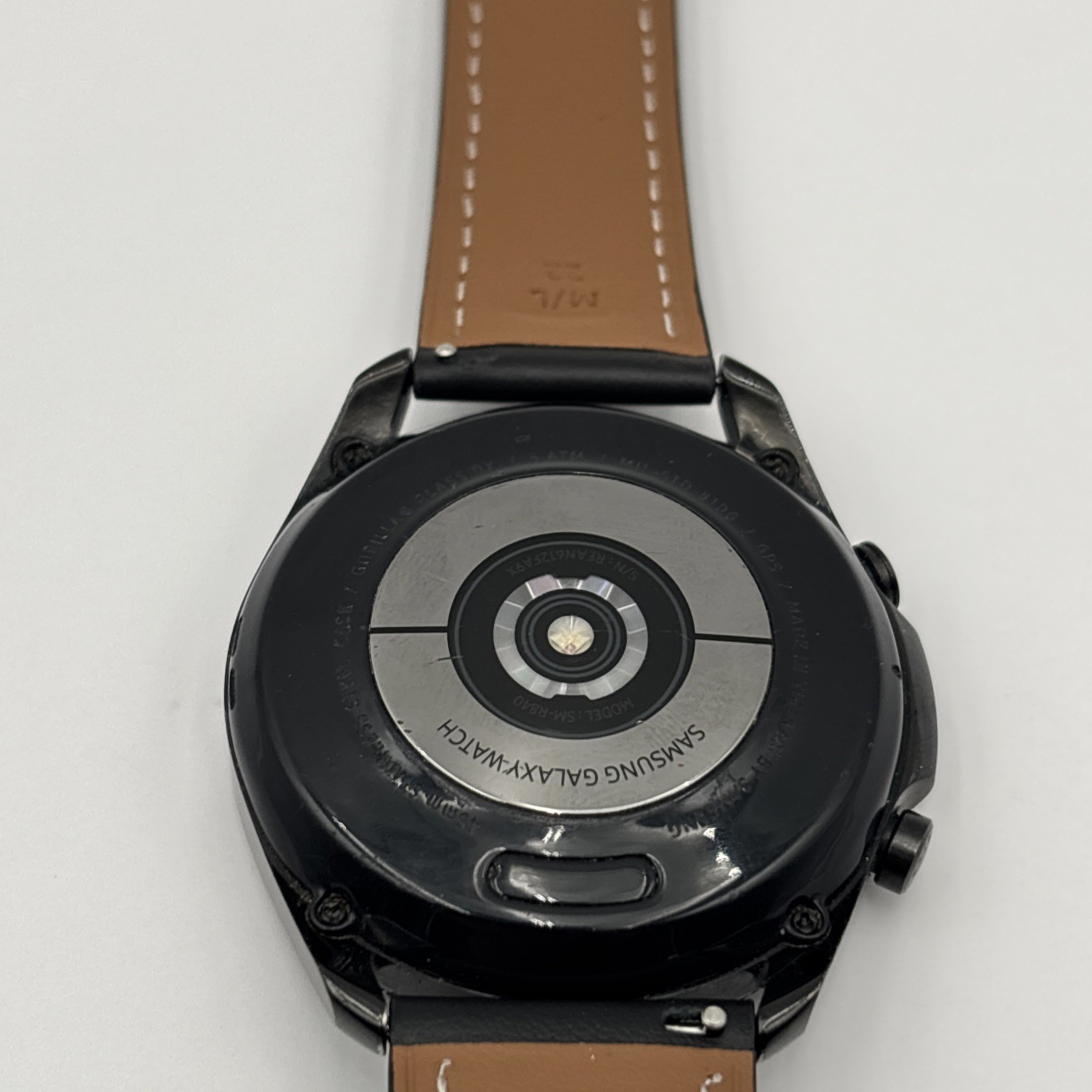 Samsung Galaxy Watch 3 – 45mm Stainless Steel Cellular Mystic Black Works Well