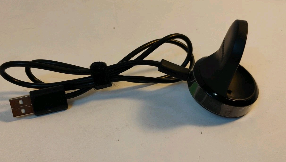 SAMSUNG GALAXY SM-R805U Smart Watch w/ Charging Station (2) Bands WORKING!!!