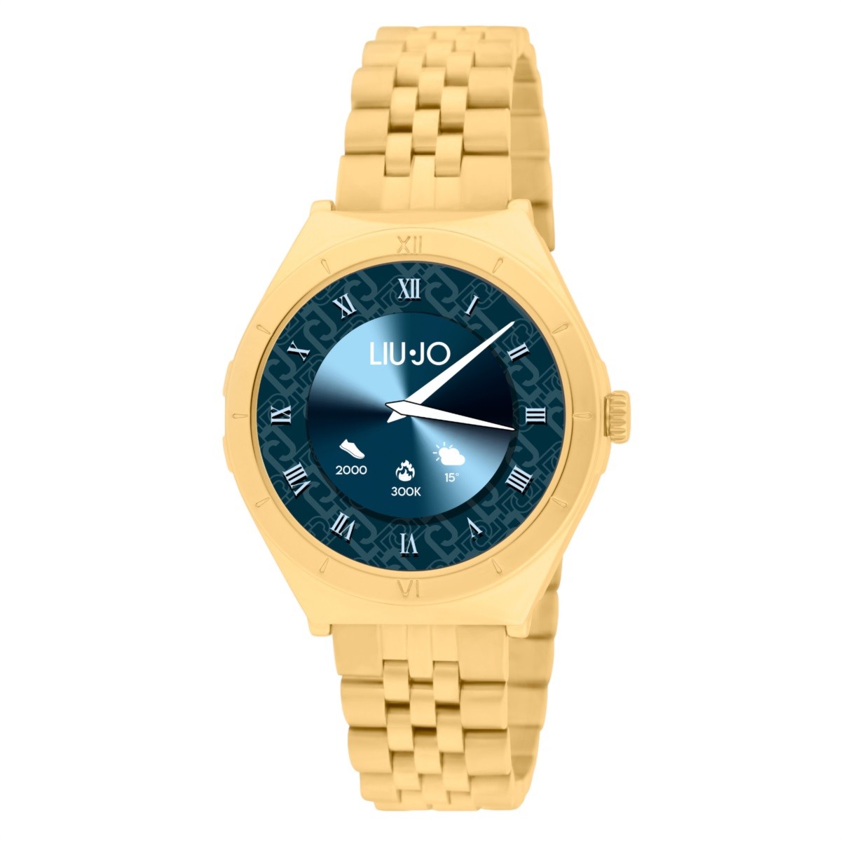 Smartwatch LIU JO LUXURY CLASS SWLJ175 Stainless Steel Golden Touchscreen
