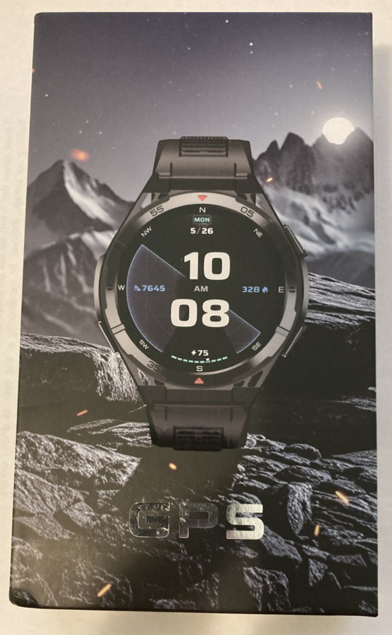 New GPS Smart Watch Fitness Tracker Heart Rate Monitor Sports Waterproof
