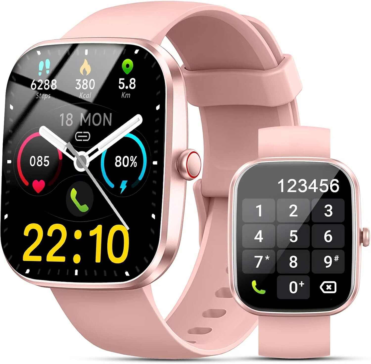2024 Smart Watch Men/Women Waterproof Fitness HR Sleep Calls for Motorola Phones