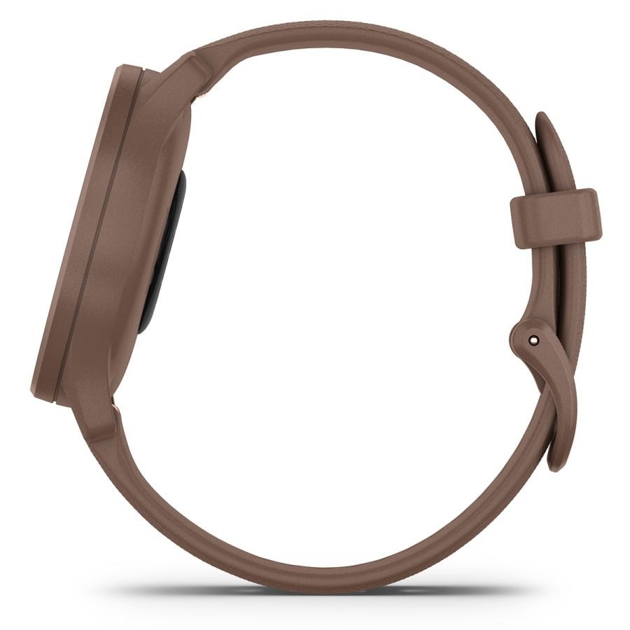 Garmin vivomove Sport Peach Gold Cocoa Hybrid Smart Watch Analog & Digital