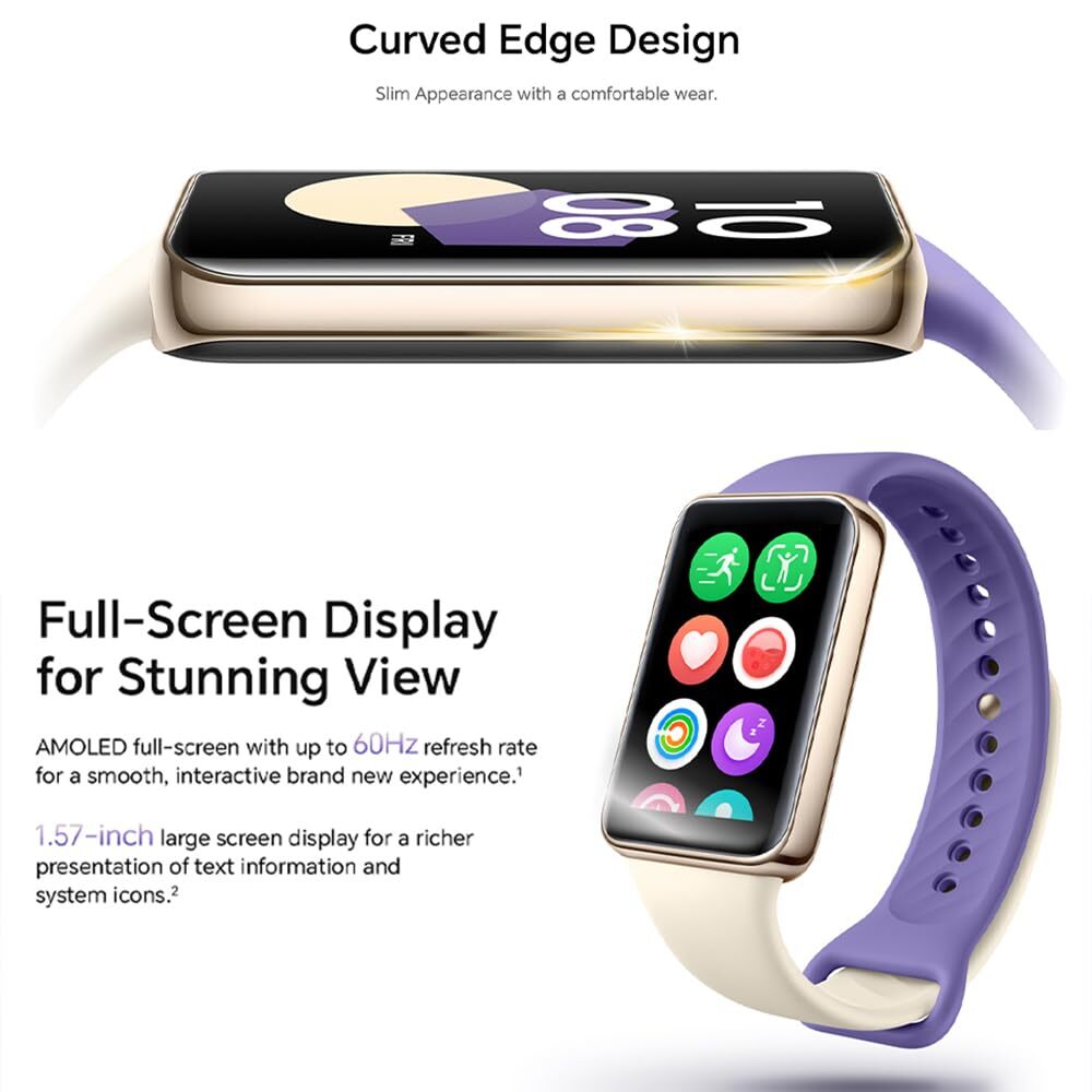 Honor Band 9 SmartWatch Heart Rate SpO2 Sports Modes Activity Health Monitor