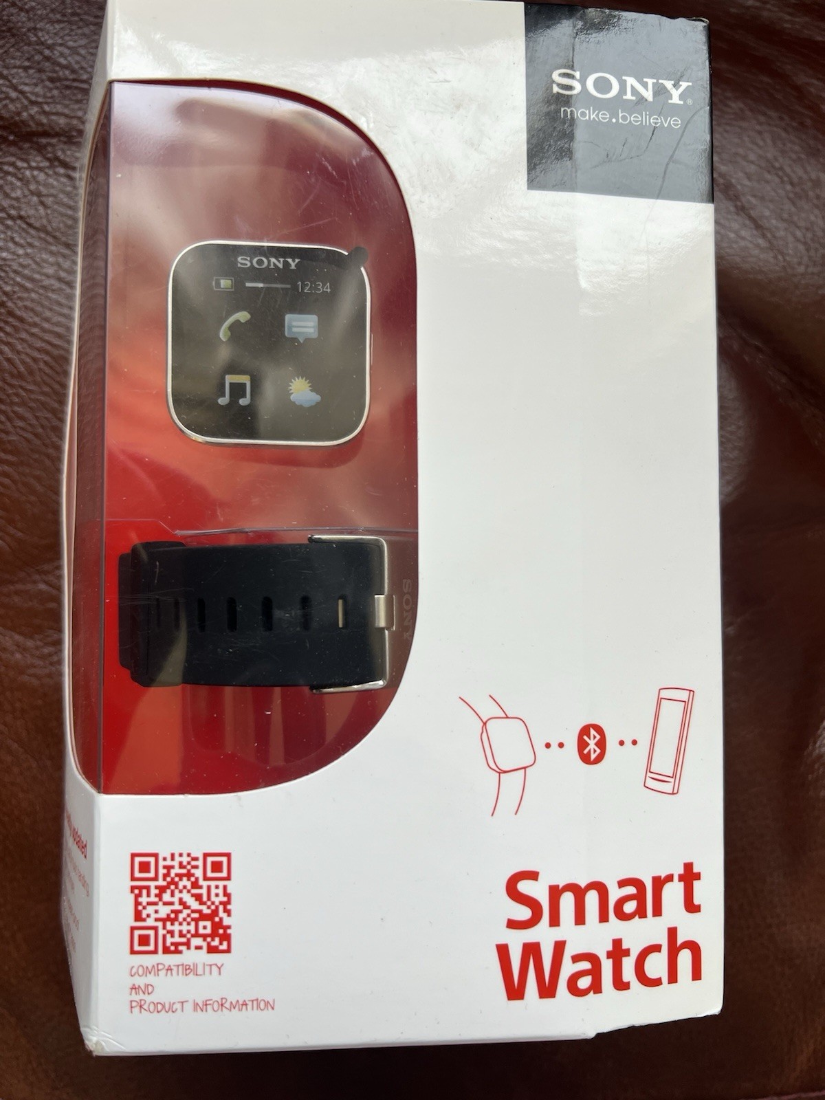 Sony MN2SW (1254-6627) Smart Watch – Black