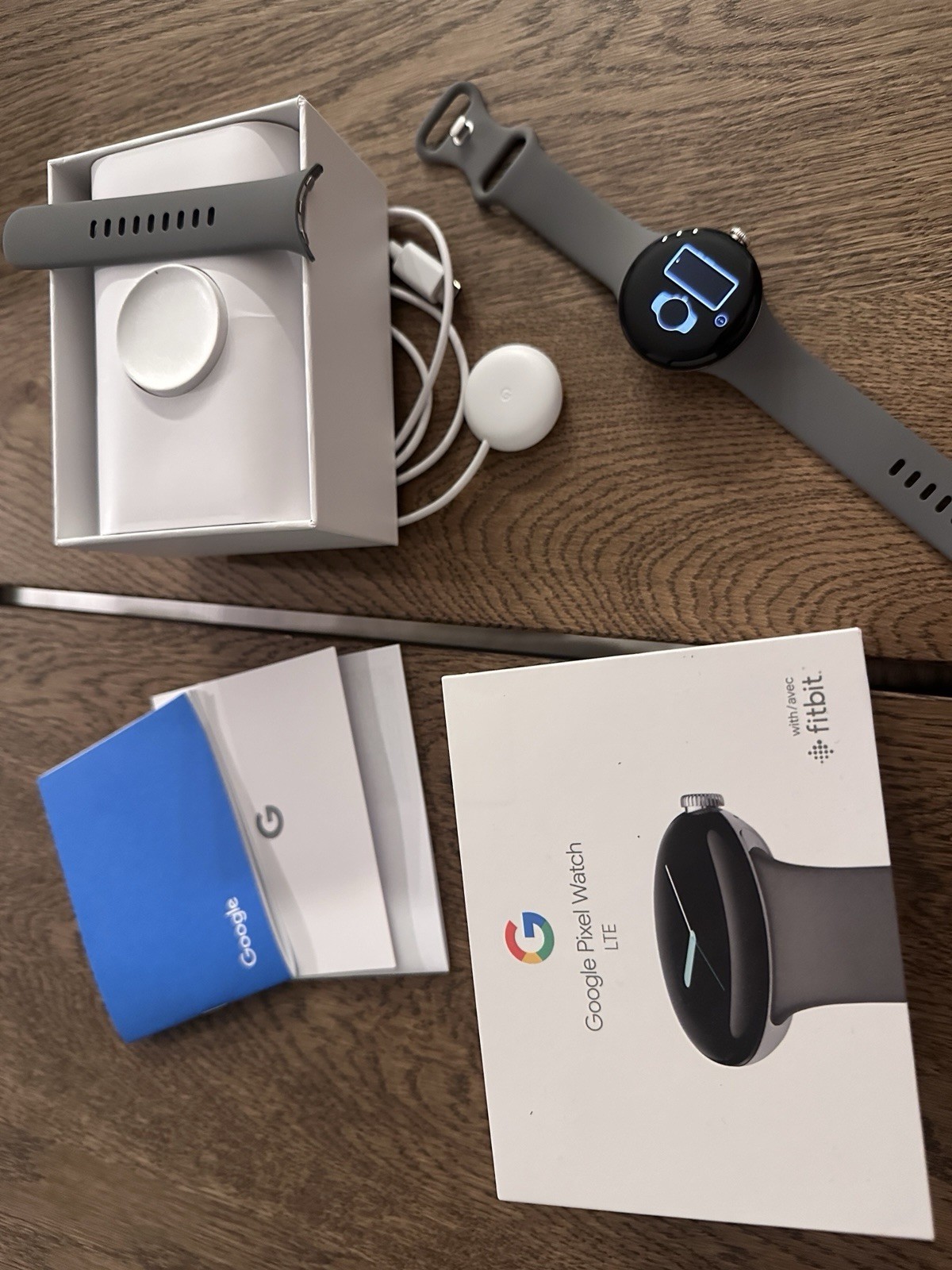 🔥NEW🔥 Google Pixel Watch LTE Gray Sphere!!!