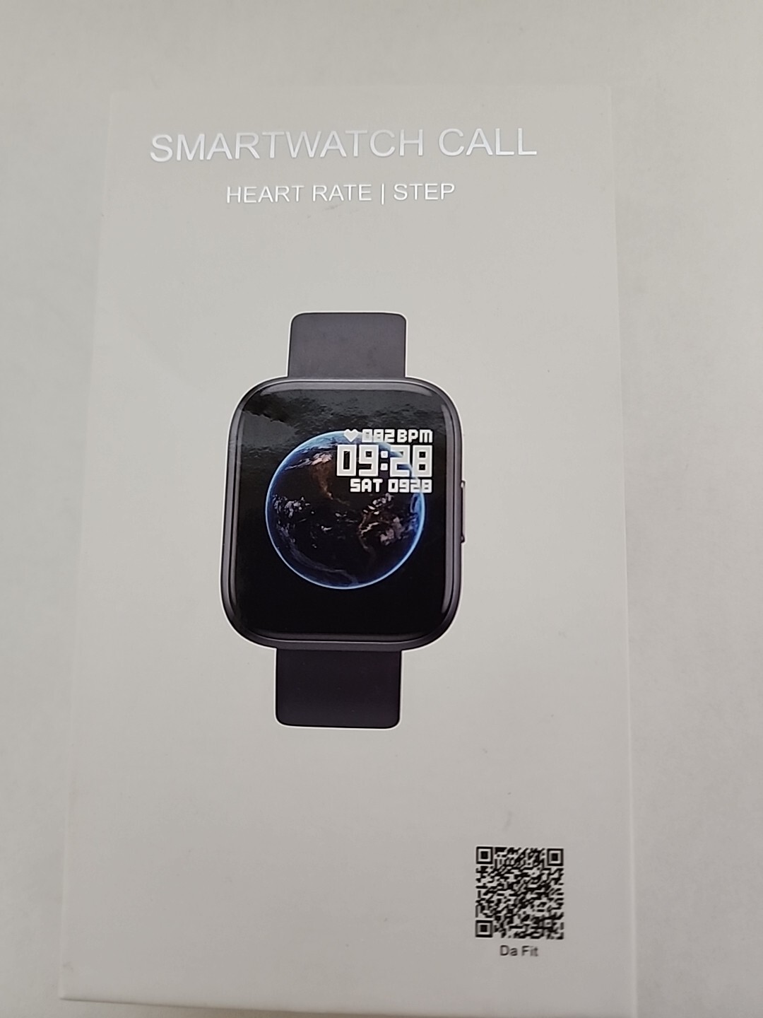 Smartwatch Call Heart Rate Step Counter Stop Watch Alarm Media Player and More