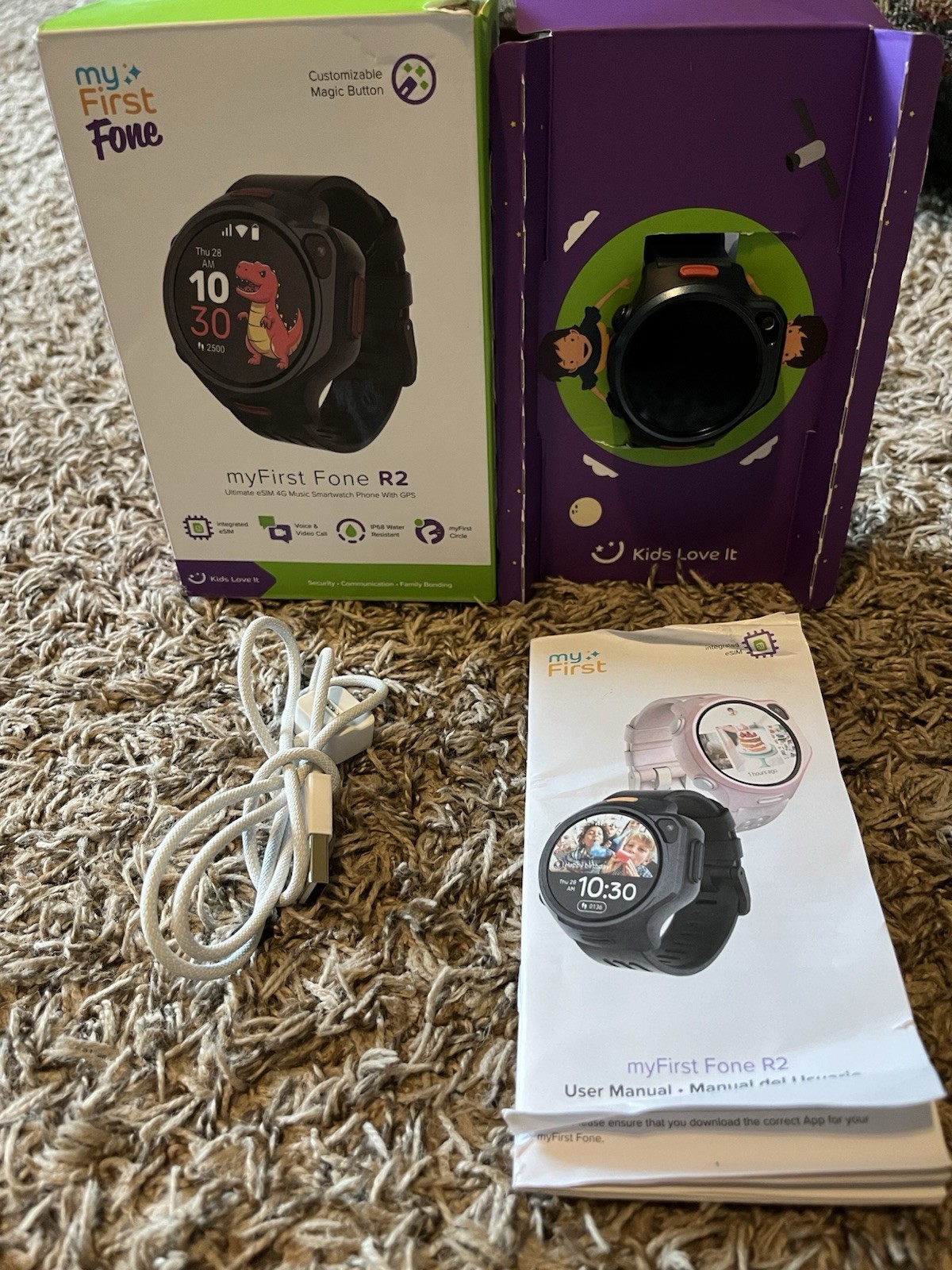 myFirst Fone R2 Kids Smartwatch 4G eSIM | GPS Tracking | Video Call | SOS Alerts