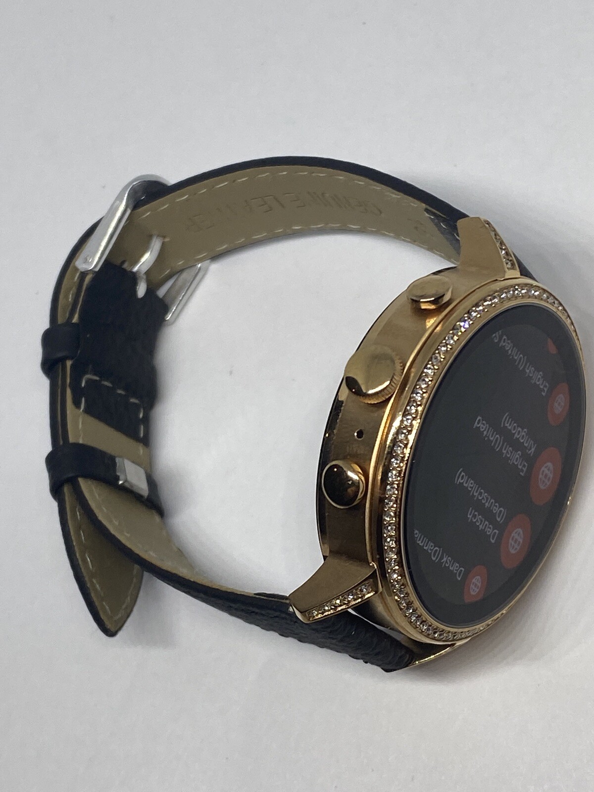 Fossil Gen 4 Authentic Digital Dial Smart Watch Custom Band FTW6015 AB438