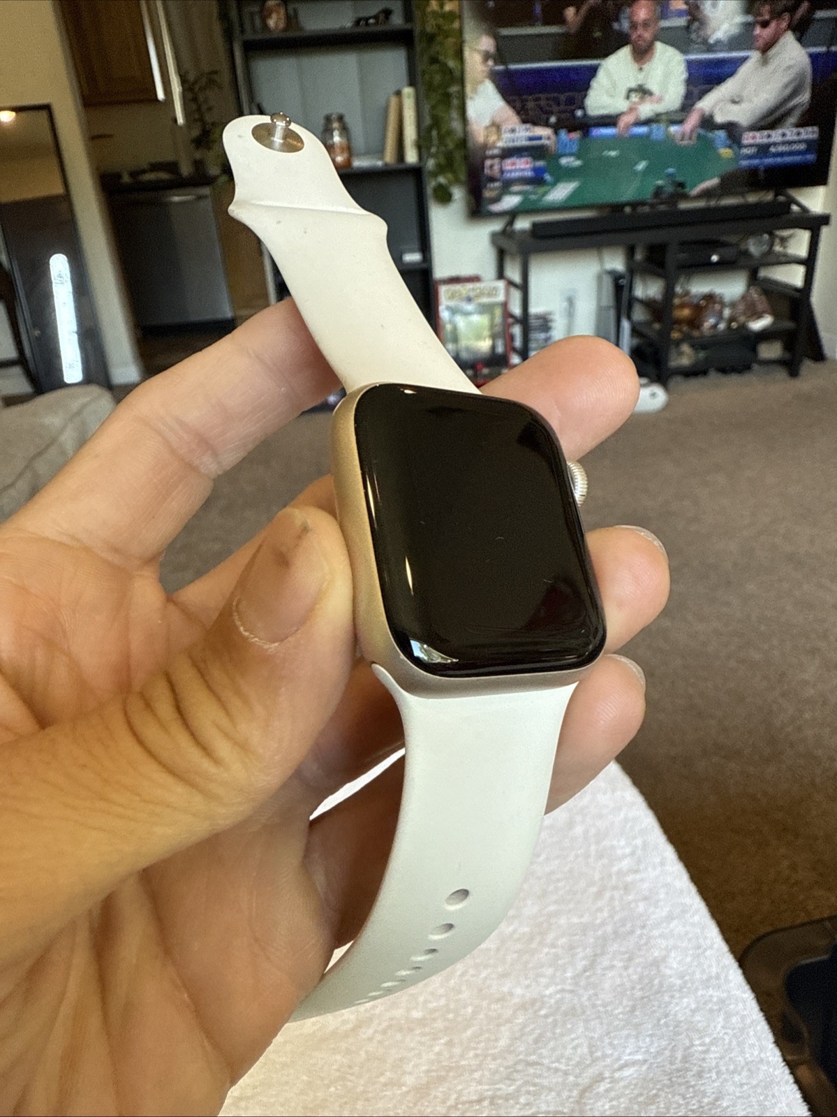 PARTS ONLY Apple Watch 40 mm Gold Aluminum Case PARTS ONLY