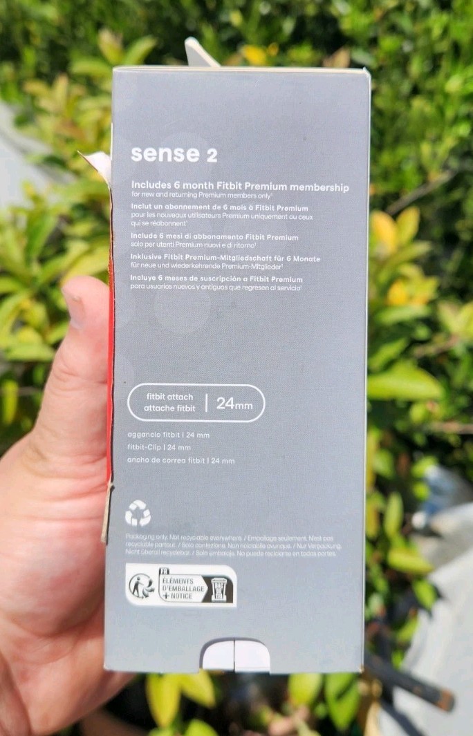 Fitbit Sense 2 Advanced Smartwatch Shadow Grey/Graphite
