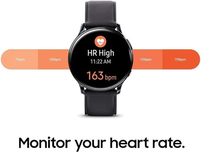 Samsung Galaxy Watch Active2 Silver Fitness Sleep Tracking 44mm Acceptable