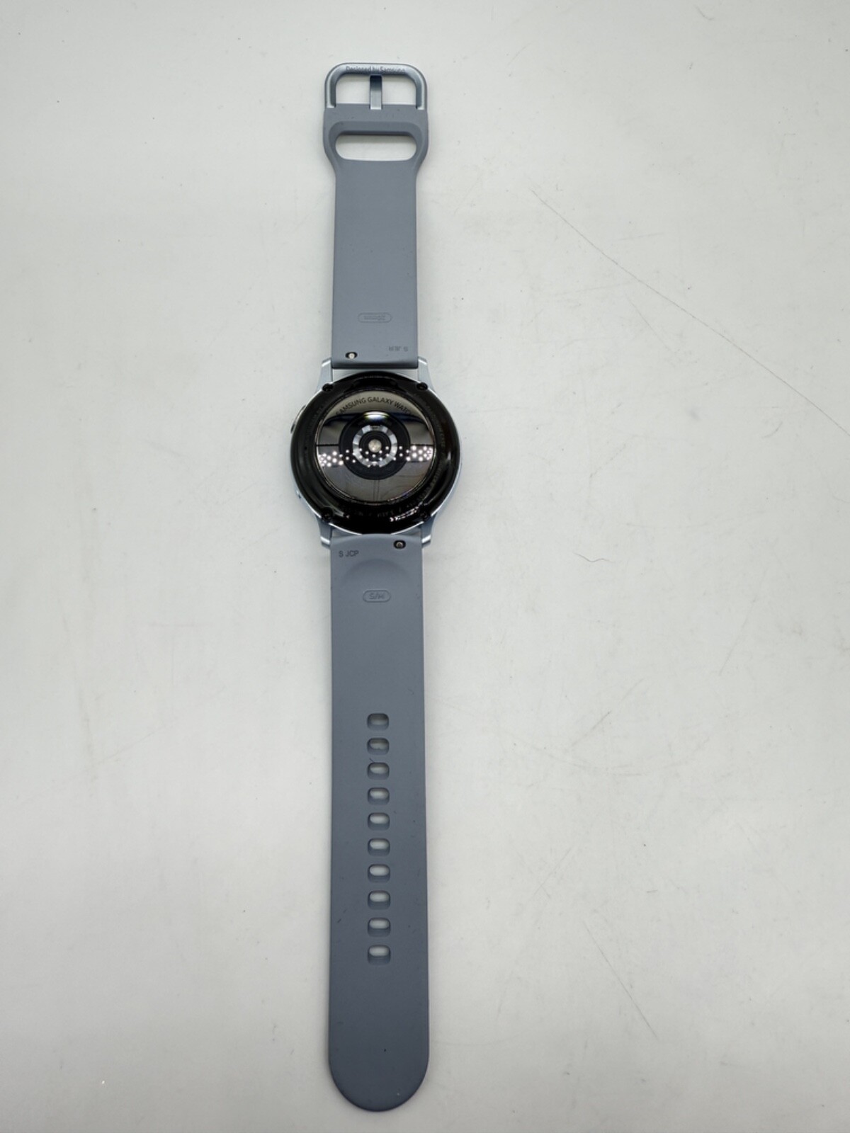 Samsung Galaxy Watch Active 2 40mm Light Blue Round Band Sz S/M K6