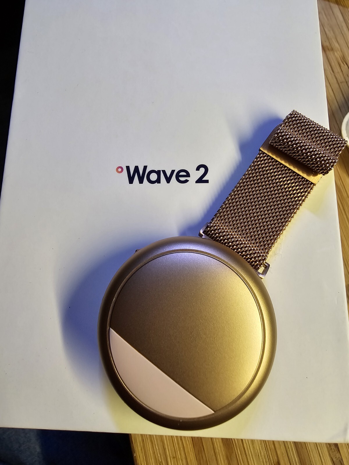 Embr Wave 2 Cooling Wristband for Menopause Relief & Hot Flashes – Rose Gold