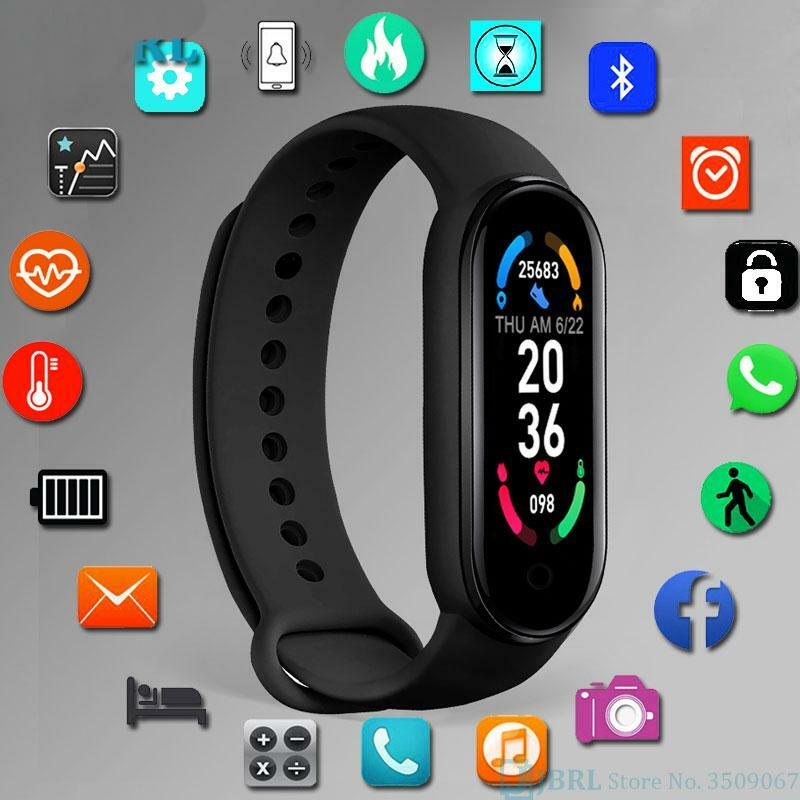 🔥Sale🔥 Smart Watch | Wristband Bracelet | for Android & iOS | Wireless | With