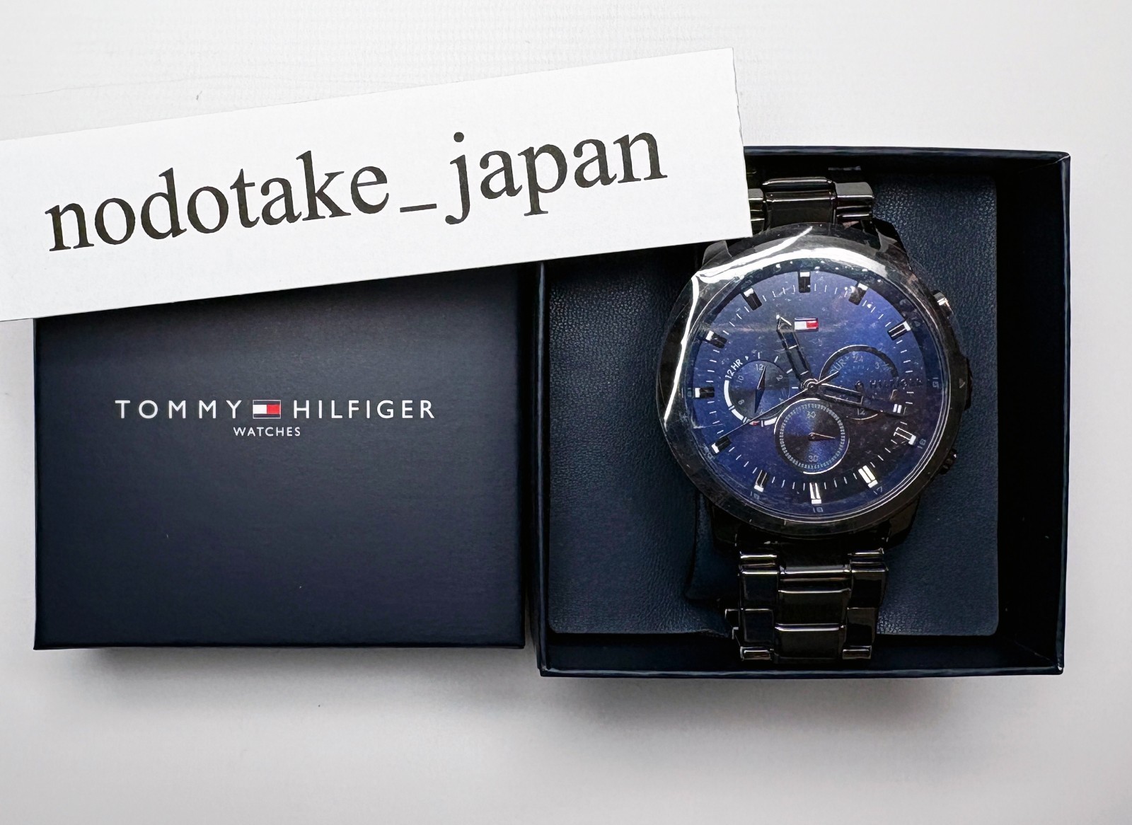 Tommy Hilfiger Watch Jameson 1791796 Men’s Blue