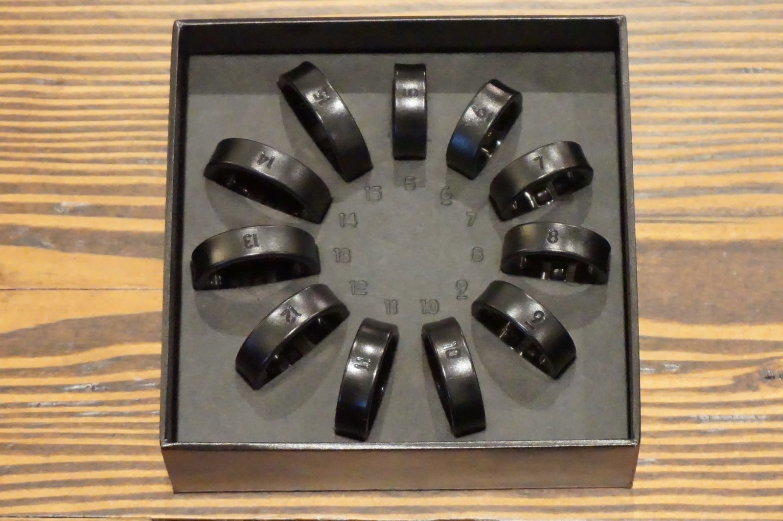 Samsung Galaxy Ring Sizing Kit Black – 2026