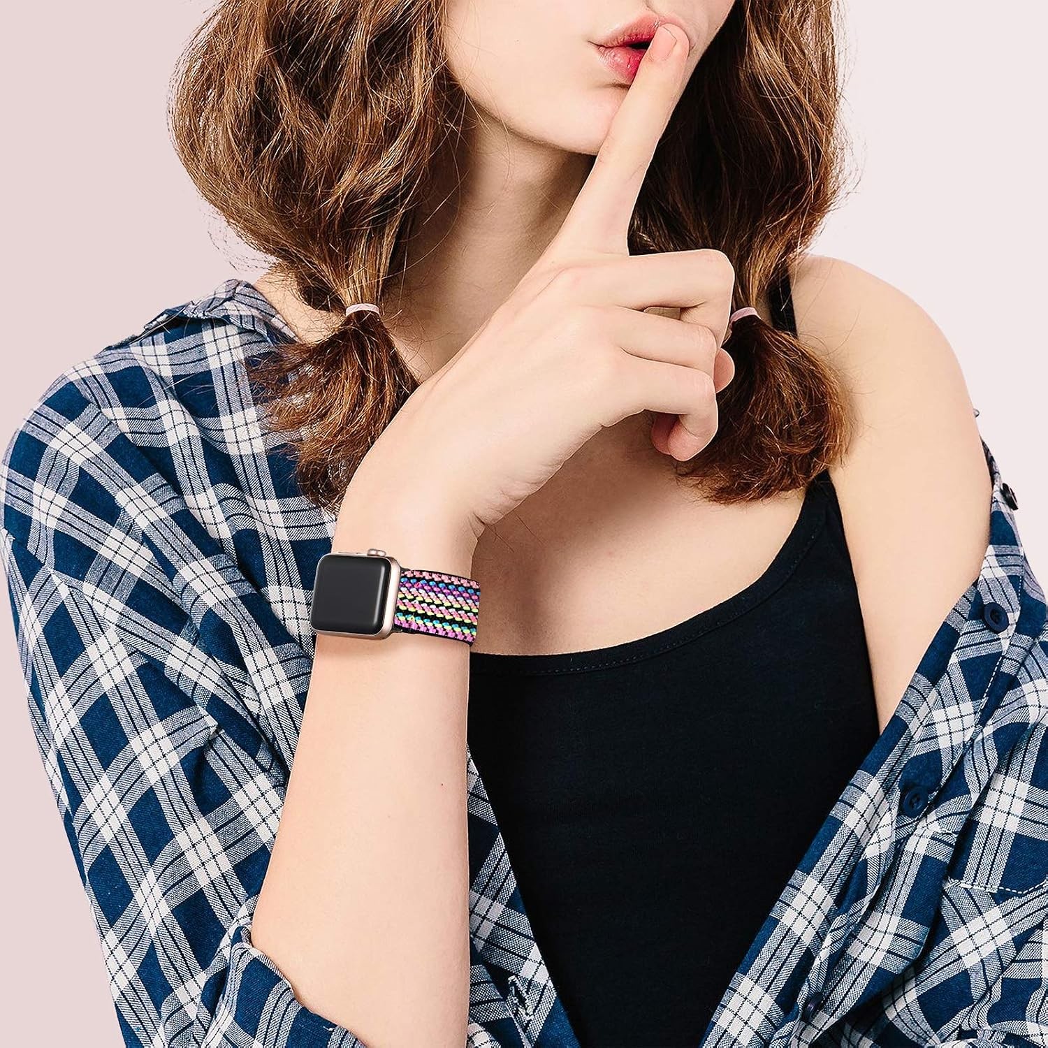 Case For Apple Watch 38mm 40mm 41mm 42mm 44mm 45mm 46mm 49mm Adjustable Strap
