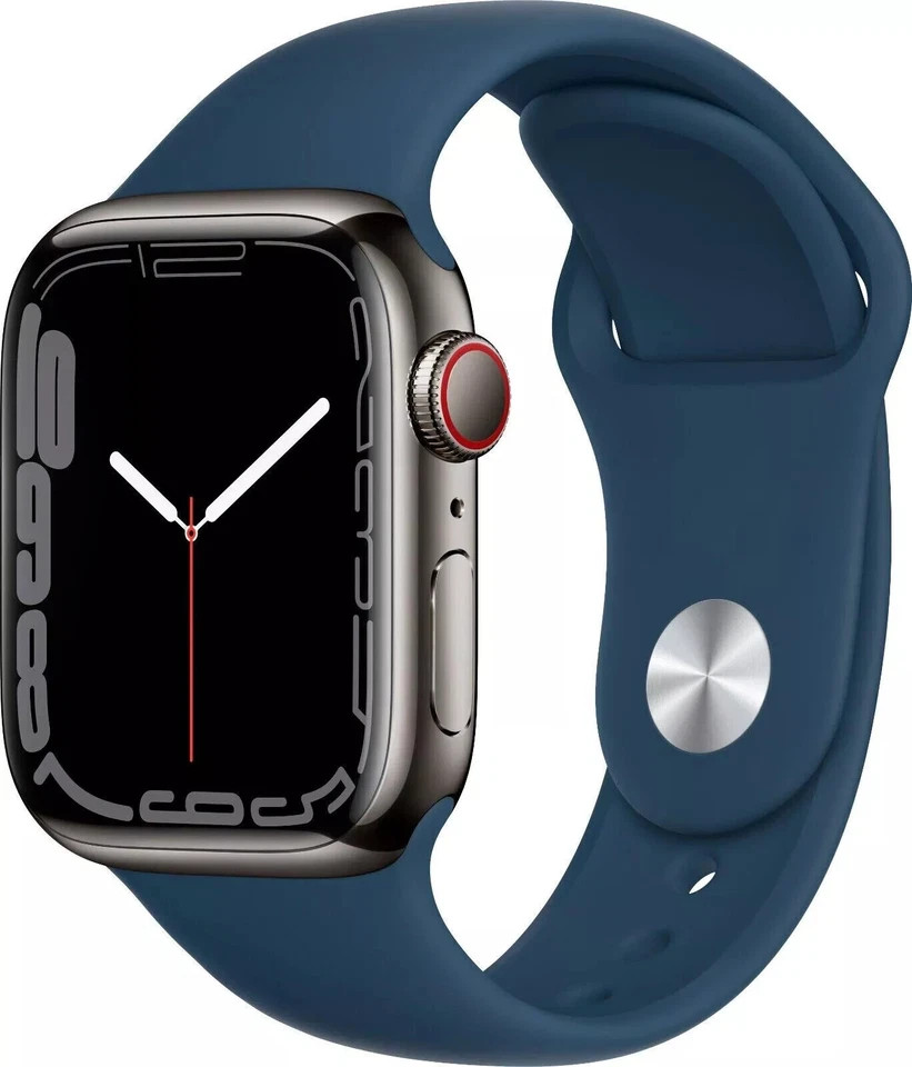 Apple Watch Series 7 45mm GPS+Cellular Unlocked Blue – For Parts Only