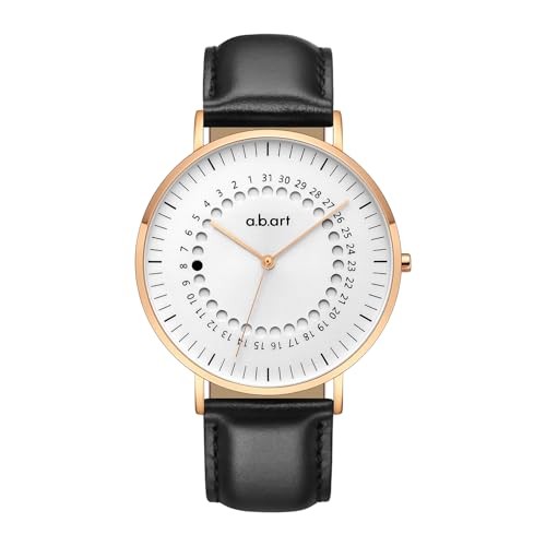Abart Men’s Quartz Watch Swiss Parts Sapphire Crystal 41mm White Dial