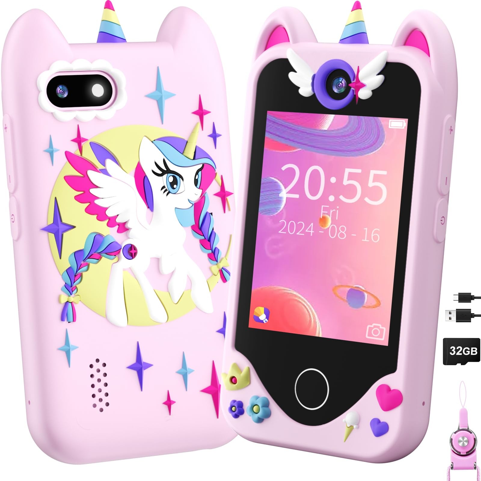 Kids Smart Phone for Girls Gifts – Toddler Christmas Birthday Gift for Age 3 …