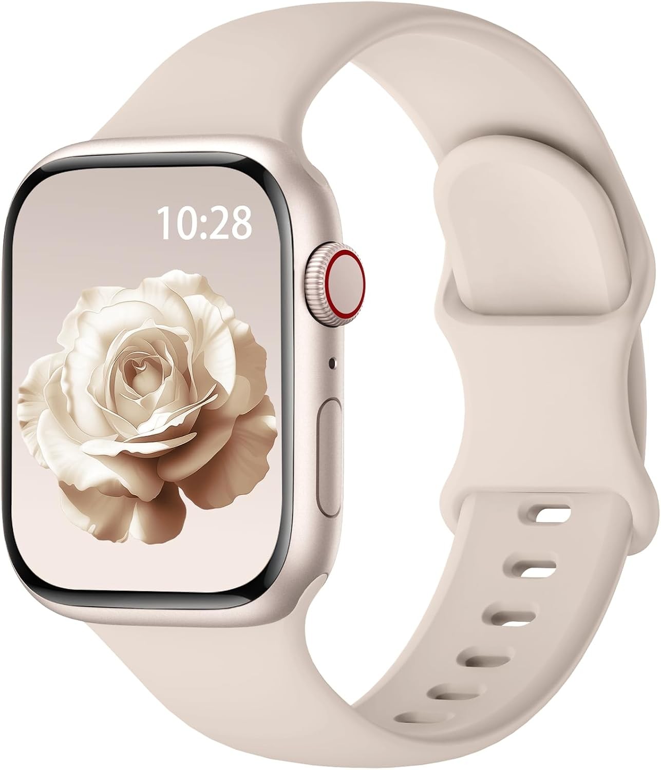 Waterproof Soft Silicone Band for Apple Watch Series 7 41mm – Compatible Strap