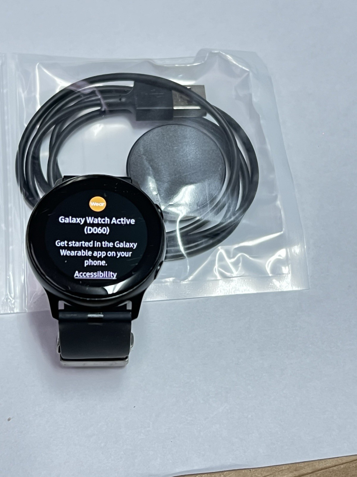 Samsung Galaxy Watch Active 40mm – black (SM-R500NZSAXAR)