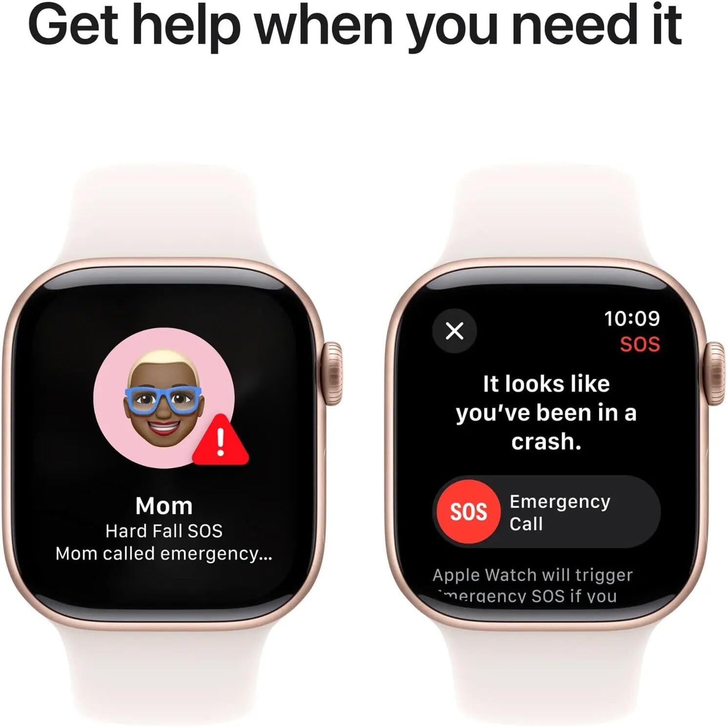 (Wi-Fi + Bluetooth) Apple Watch Series 10 42mm Rose Gold Aluminum Case – A Grade