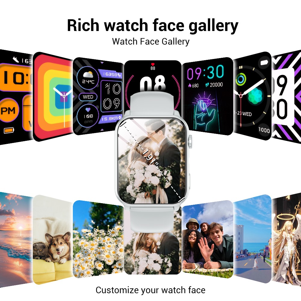 Medical Fitness Smart Watch Heart Rate Sleep Monitor Activity Tracker Bluetooth