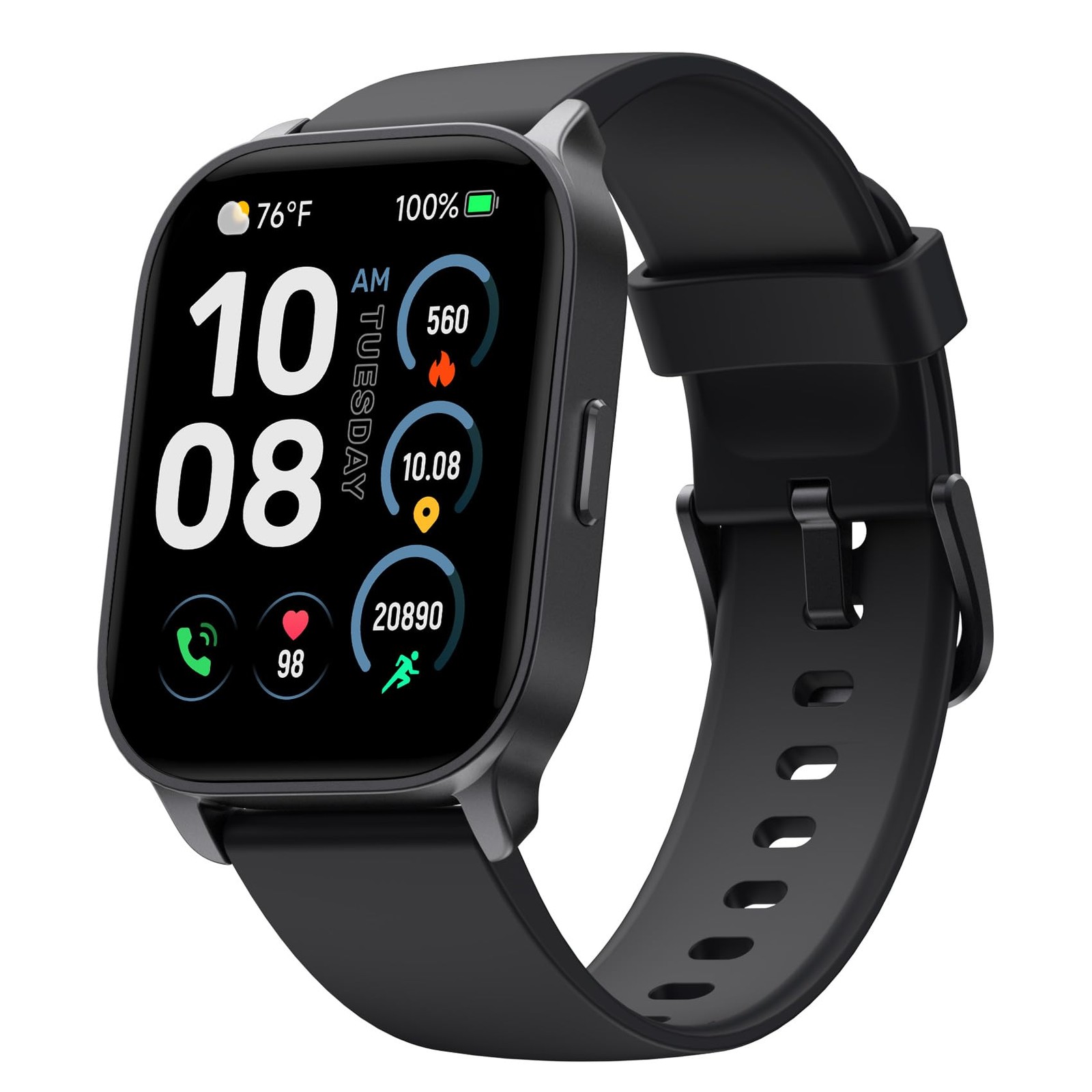 TOOBUR Smart Watch for Men Women, Smartwatch Compatible Android and iOS Phone…