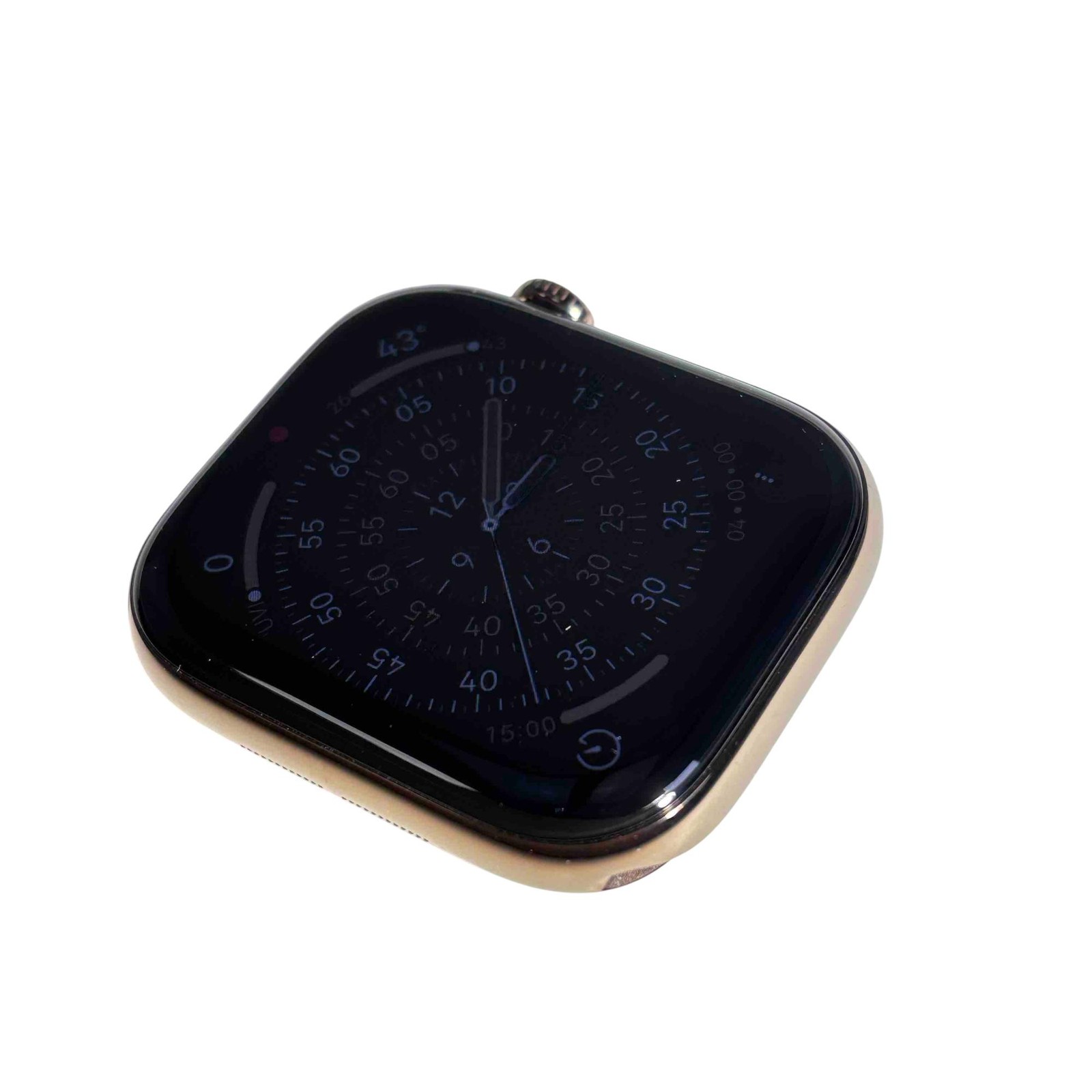 Apple Watch Series 10 MX003LW/A GPS Cellular Smartwatch – Gold Titanium