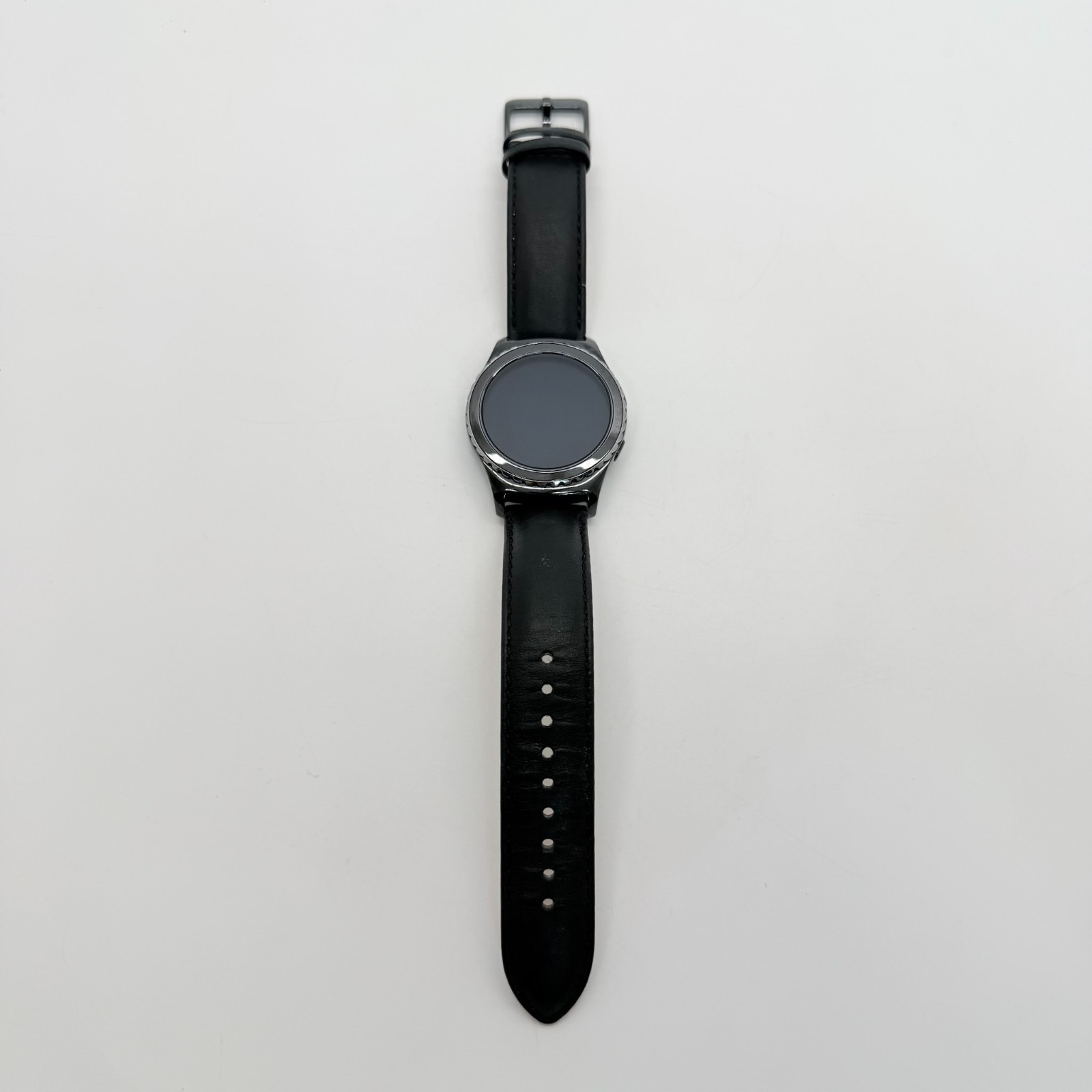 Samsung Gear S2 Classic Smart Watch With Black Leather Band SM-R732