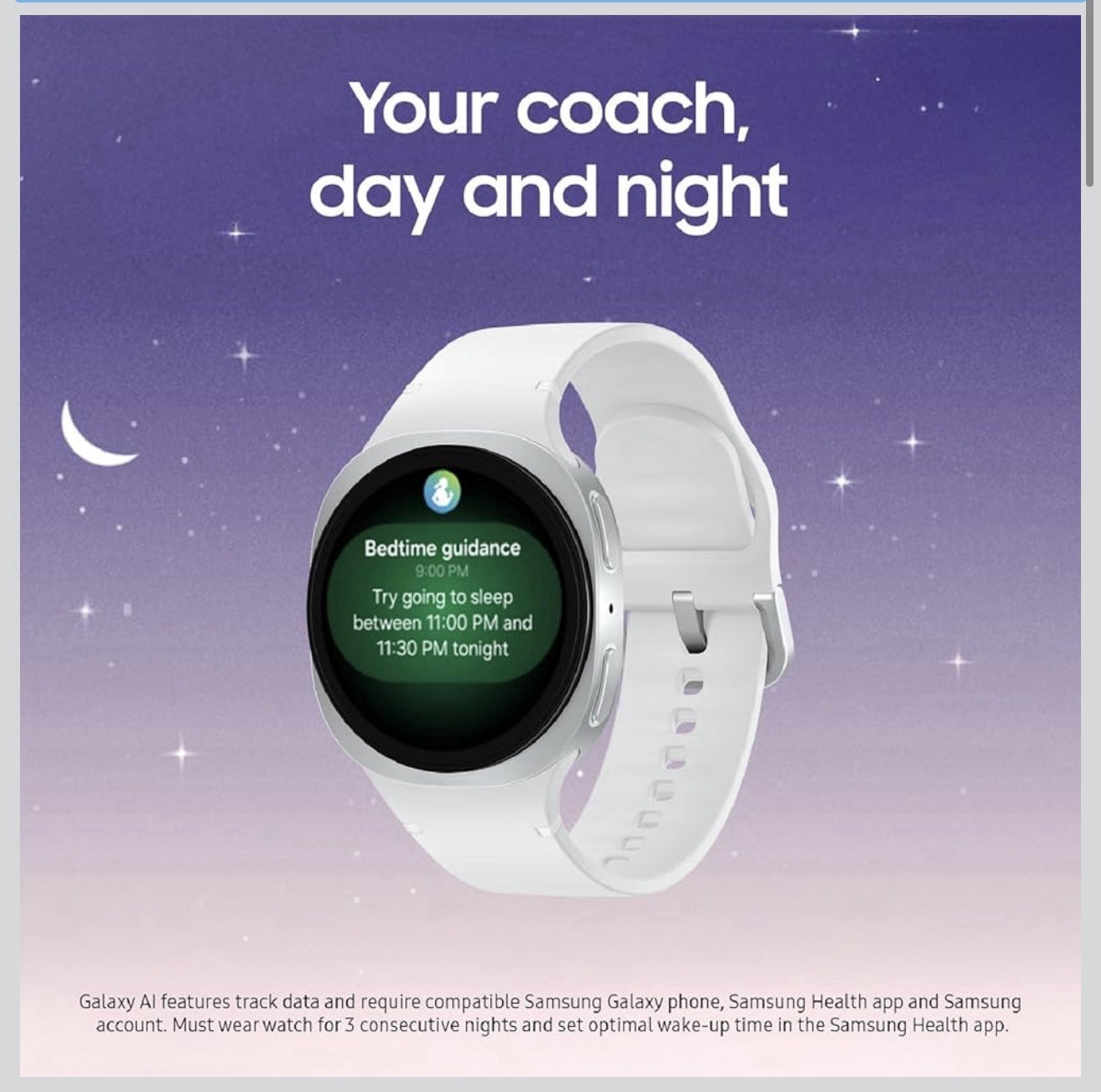 Black Samsung Galaxy Watch 8 40mm SM-L320 – Graphite – WiFi Bluetooth NEW SEALED