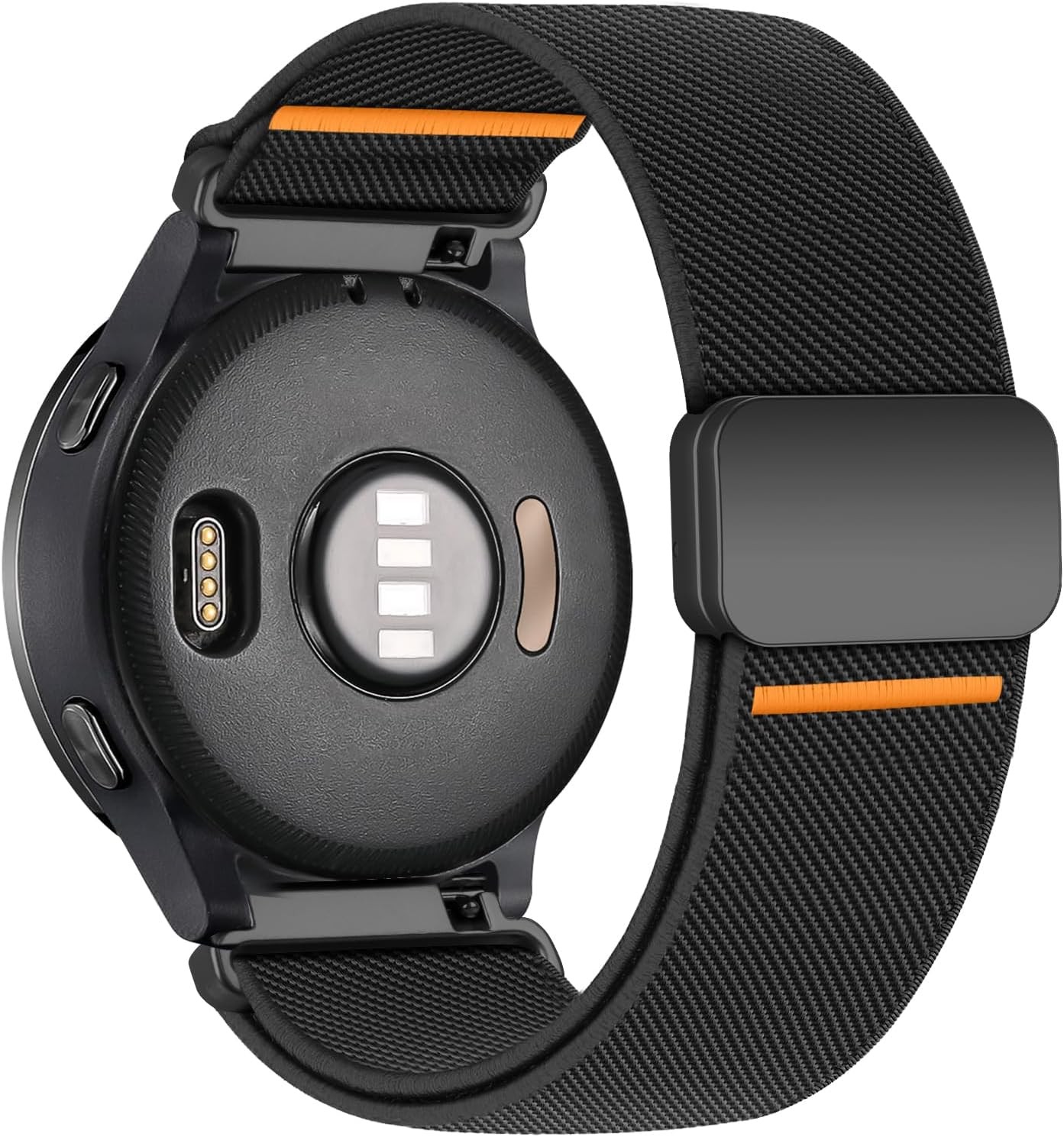 22mm Elastic Nylon Strap Compatible with Garmin Venu 3 46mm, Samsung Galaxy 3 45