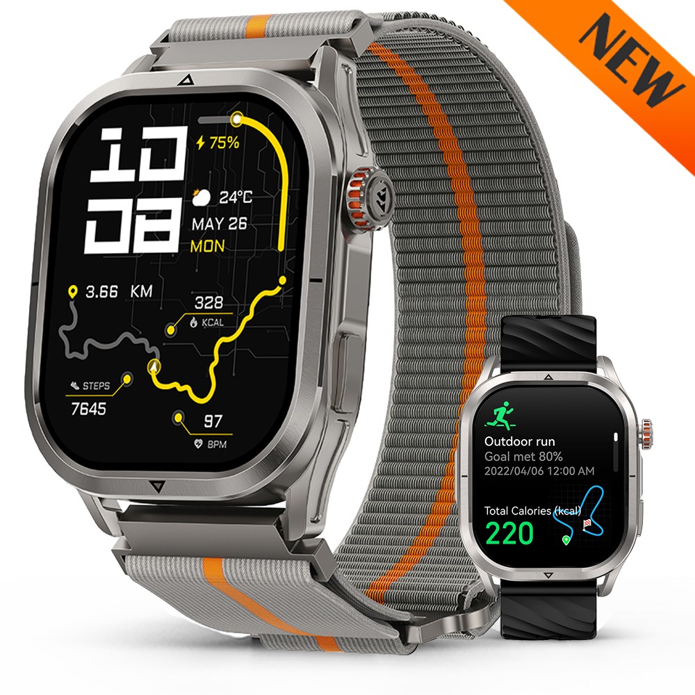KOSPET MAGIC P10 Men Smart Watch Women GPS 50-Day Battery Life 50m Waterproof