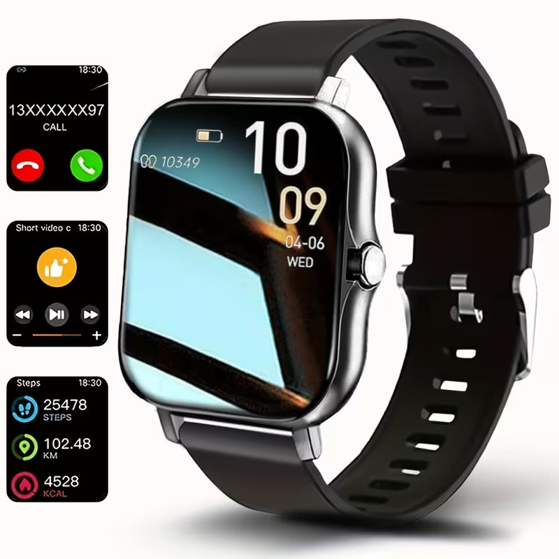 Multi functional dual-mode smart Bluetooth watch with 1.83-inch touch screen