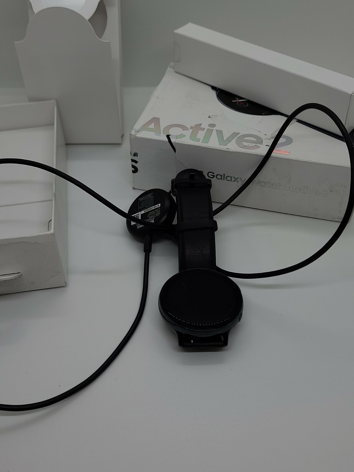 Samsung Galaxy Watch Active 2 SM-R825U 44mm LTE BLACK Stainless Steel Case USED