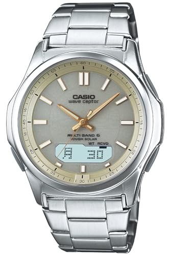 CASIO WAVE CEPTOR Radio-Controlled Solar Watch WVA-M630D-9AJF Men’s Silver NEW