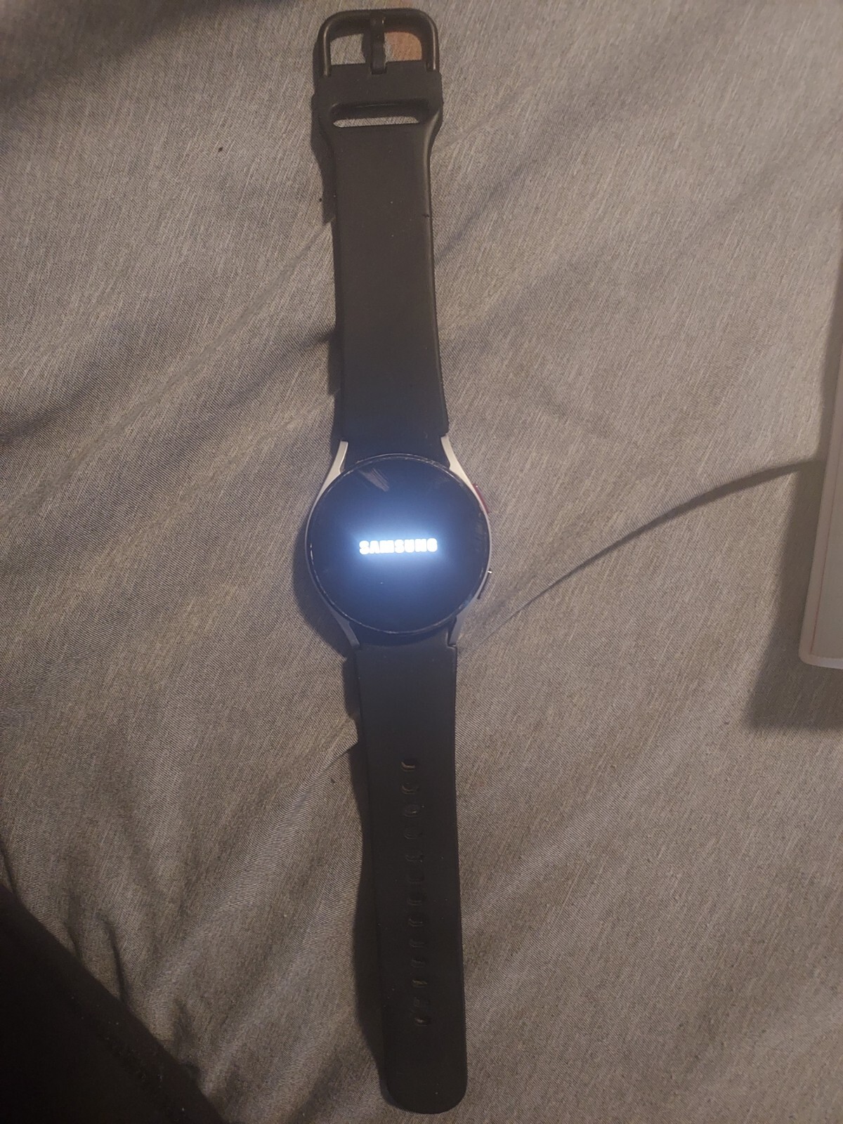 Samsung Galaxy Watch4 SM-R860 40mm Aluminum Case with Sport Band – Black…