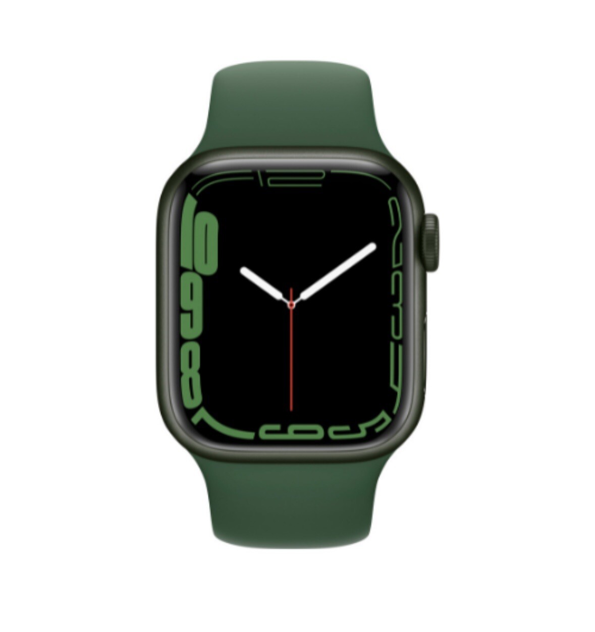 Apple Watch Series 7 – 41mm Green Alu Clover, Green,Black & Violet Sport Band