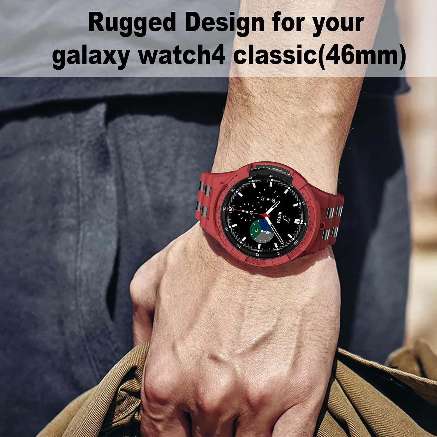 Case For Samsung Galaxy Watch 4 Classic 46mm, Not for 2018 Galaxy Watch 46mm