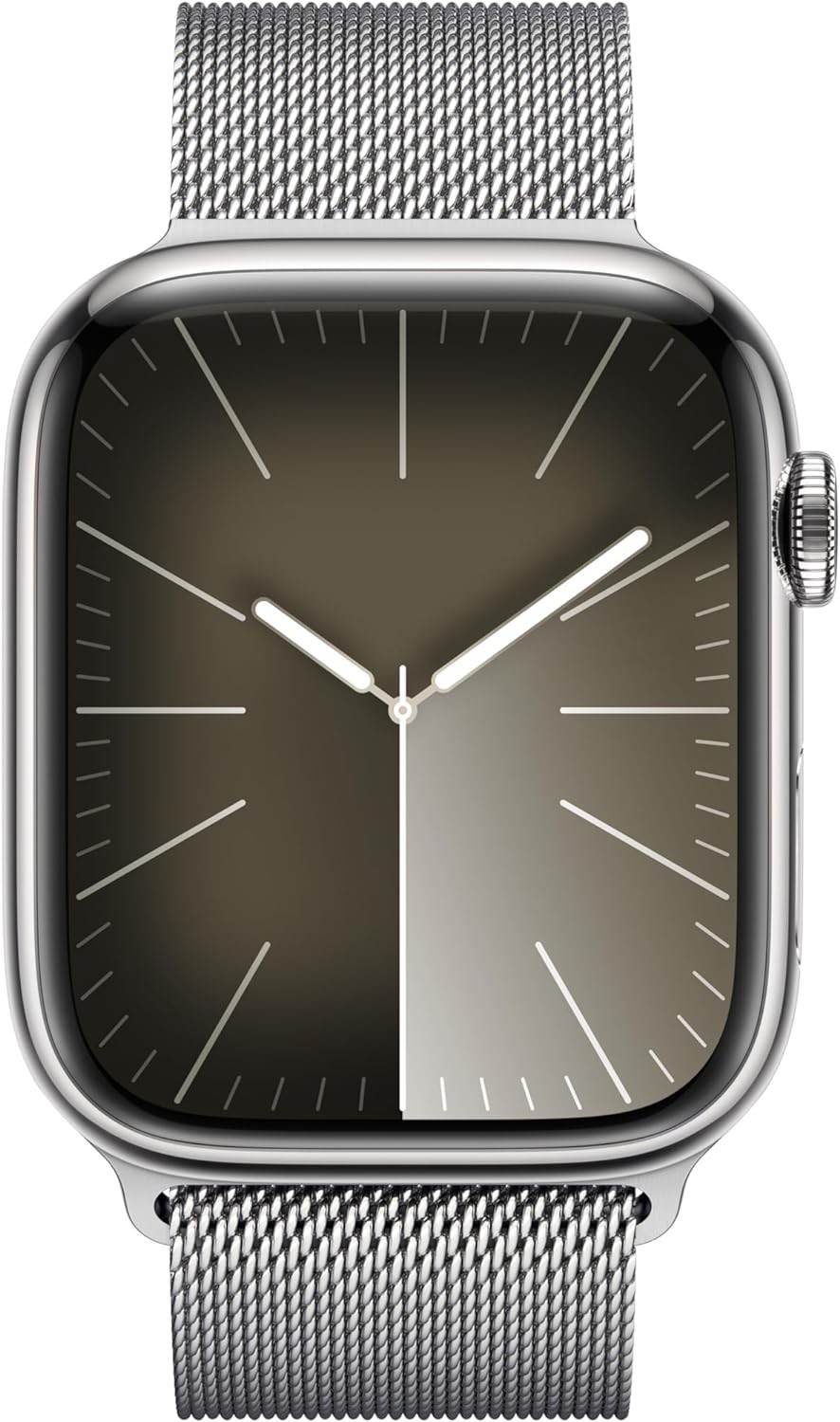 Apple Watch Series 9 (GPS + LTE) 45mm – Stainless Steel Case & Silver Milanese