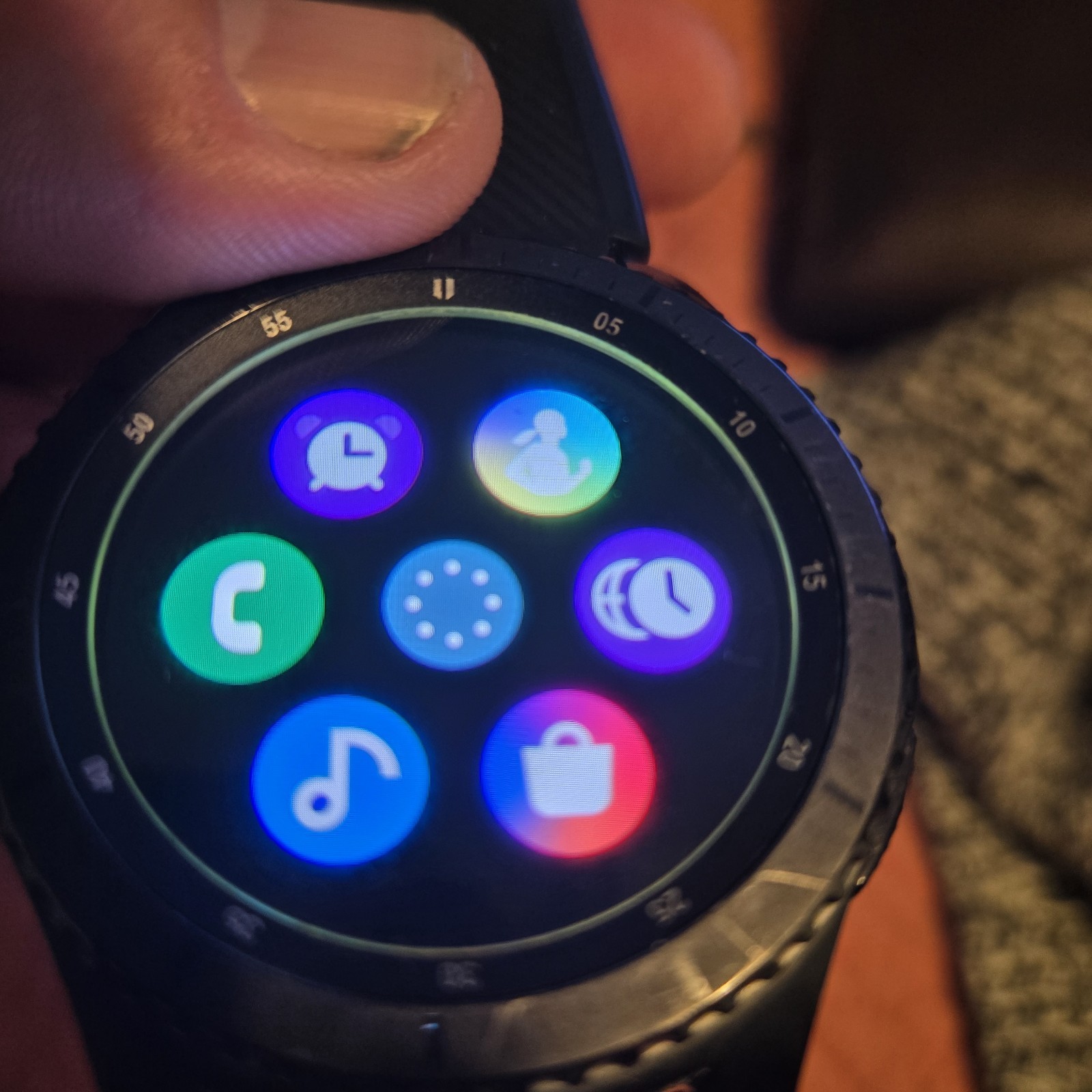 Samsung Galaxy Gear S3 Frontier SM-R760 WiFi Smartwatch Space Gray / Black
