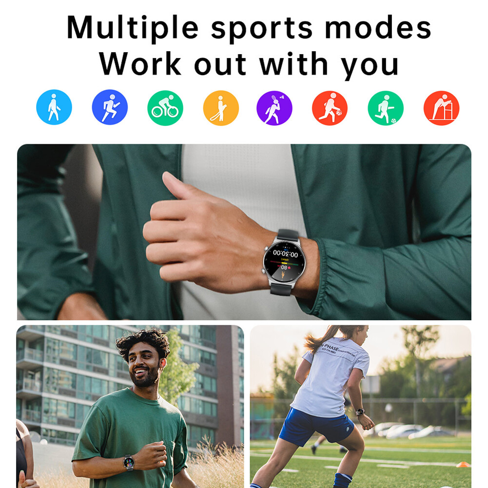 Bluetooth SmartWatch Call Reminder Message Sleep Tracker Pedometer Fitness Watch