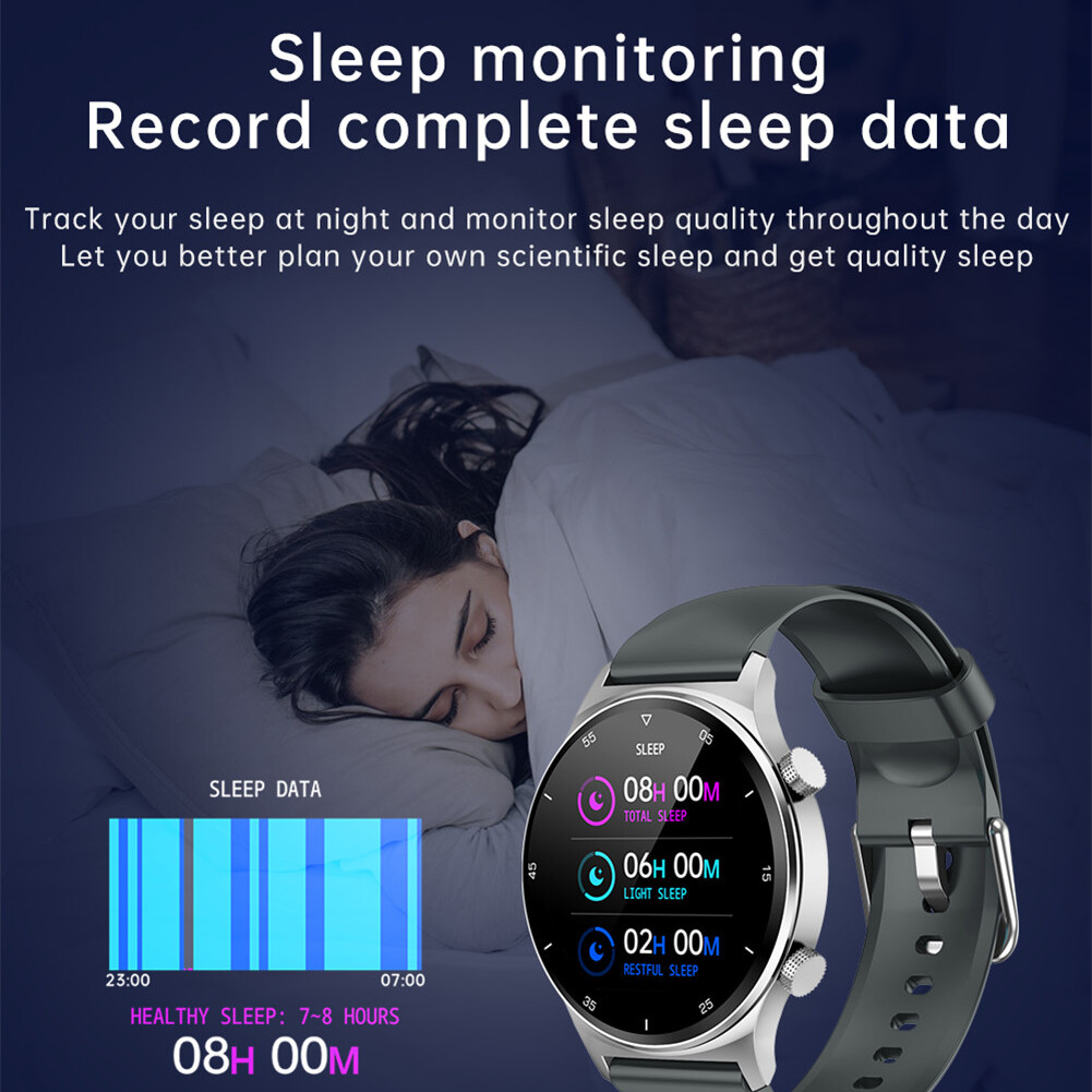 Bluetooth SmartWatch Call Reminder Message Sleep Tracker Pedometer Fitness Watch
