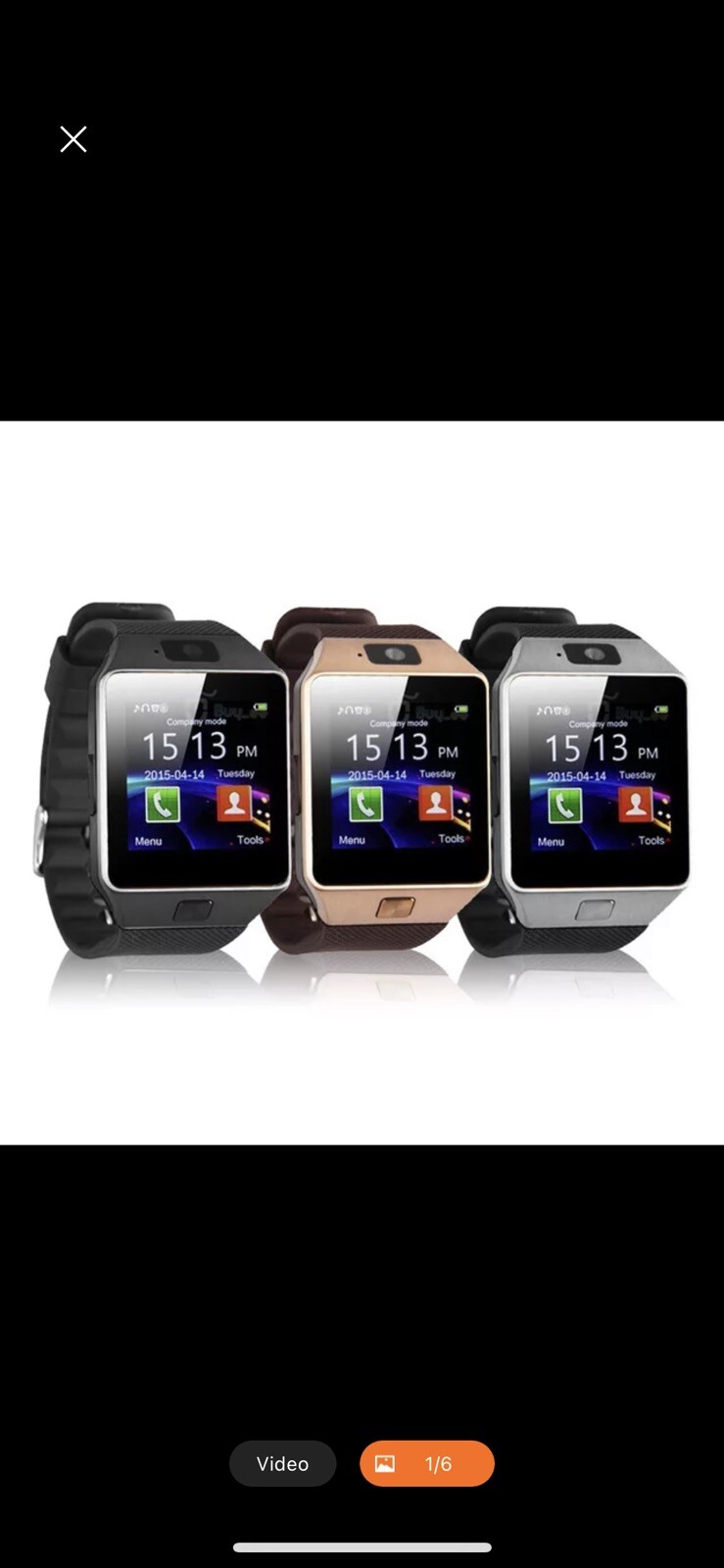 smart watch Android iPhone Compatible Bluetooth Calling