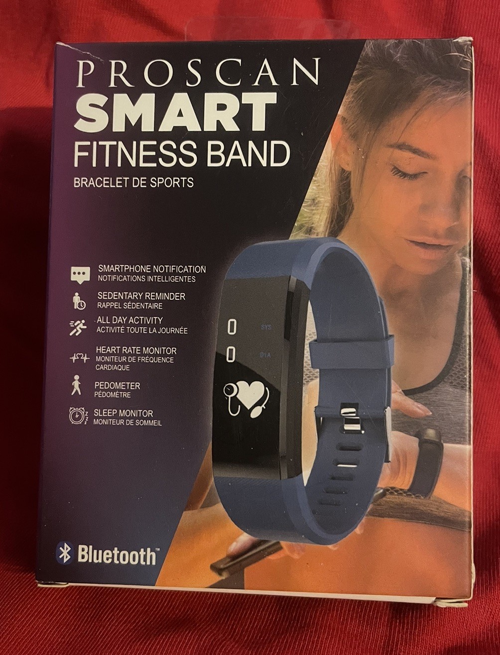 Proscan smart fitness band