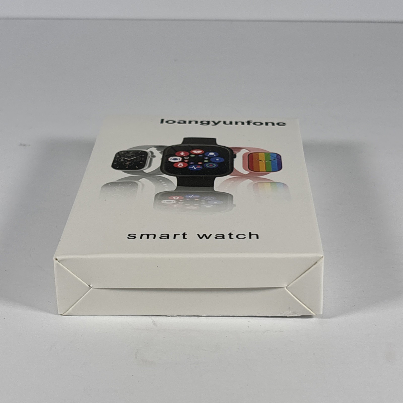 Smart Watch Black Silicone Band Touchscreen