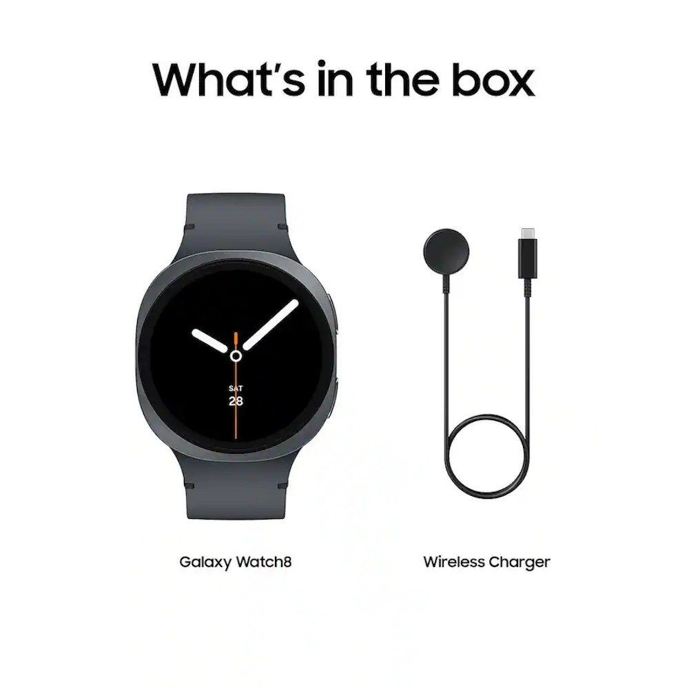 Samsung Galaxy Watch 8 44mm Aluminum Smartwatch BT Graphite 32 GB SM-L330NDACXAA